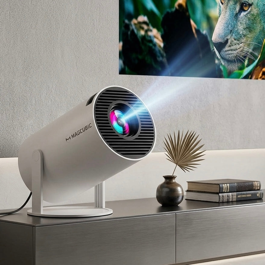 NUVOX CineX | Proyector Portátil Inteligente