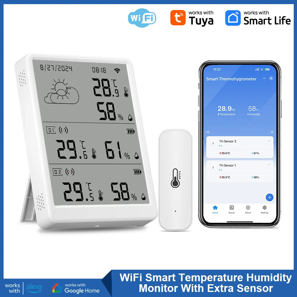 Monitor de Clima Inteligente Nuvox