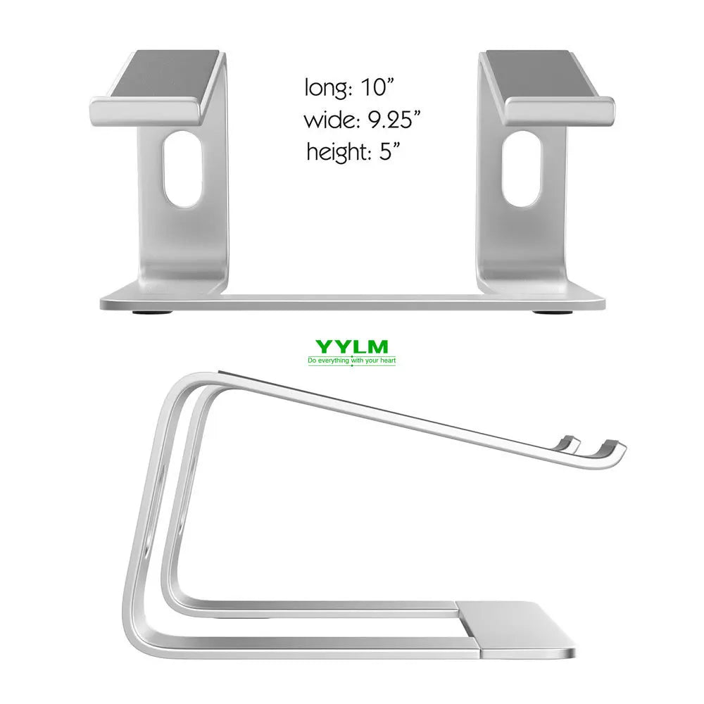 Soporte Ergonómico Portátil Nuvox: Invisible Alum