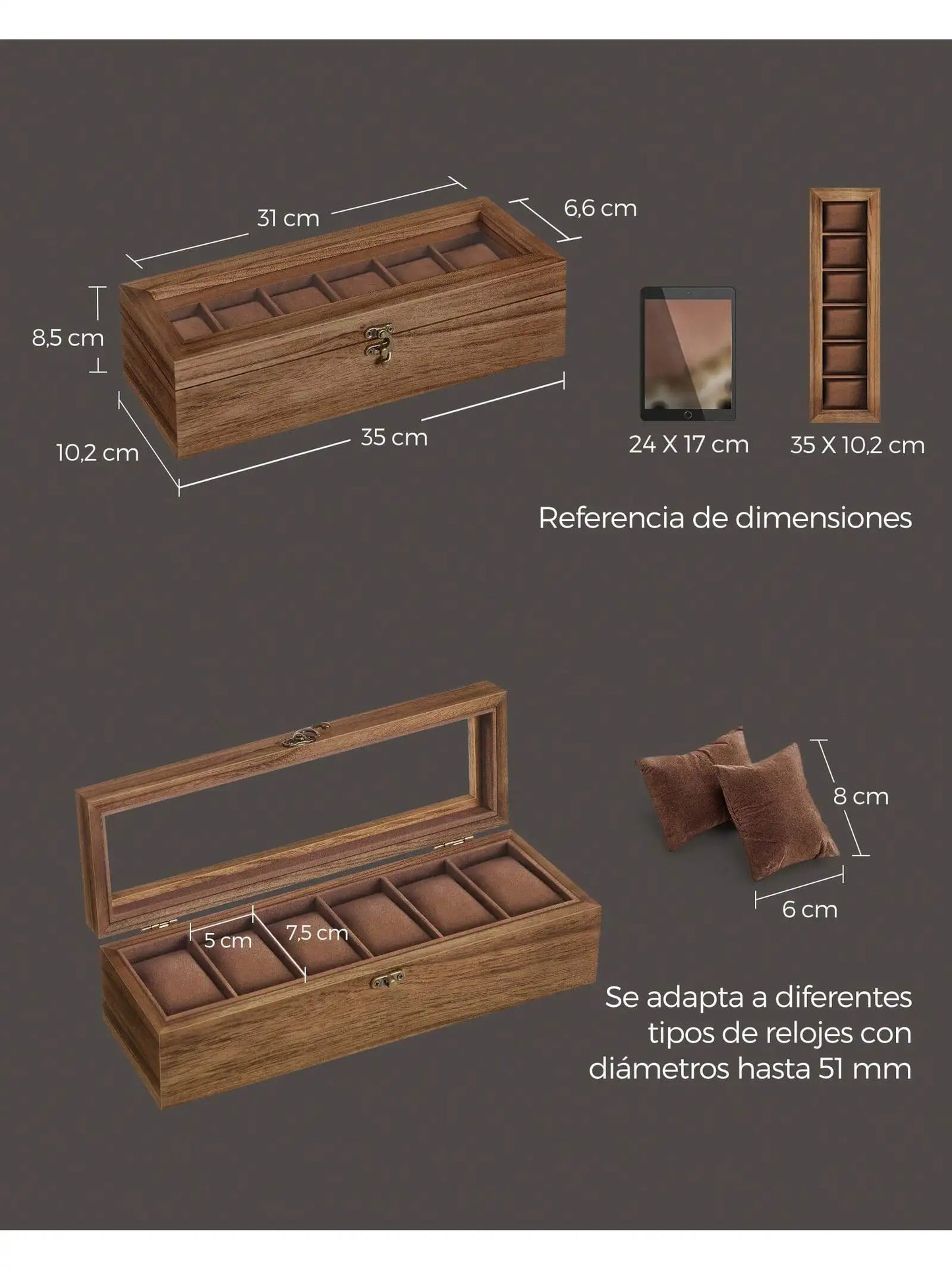 Watch Vault Nuvox | Heritage Case