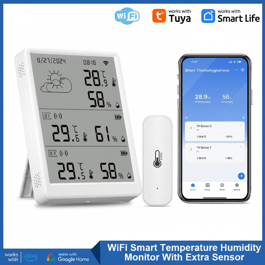 Monitor de Clima Inteligente Nuvox