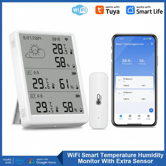 Monitor de Clima Inteligente Nuvox