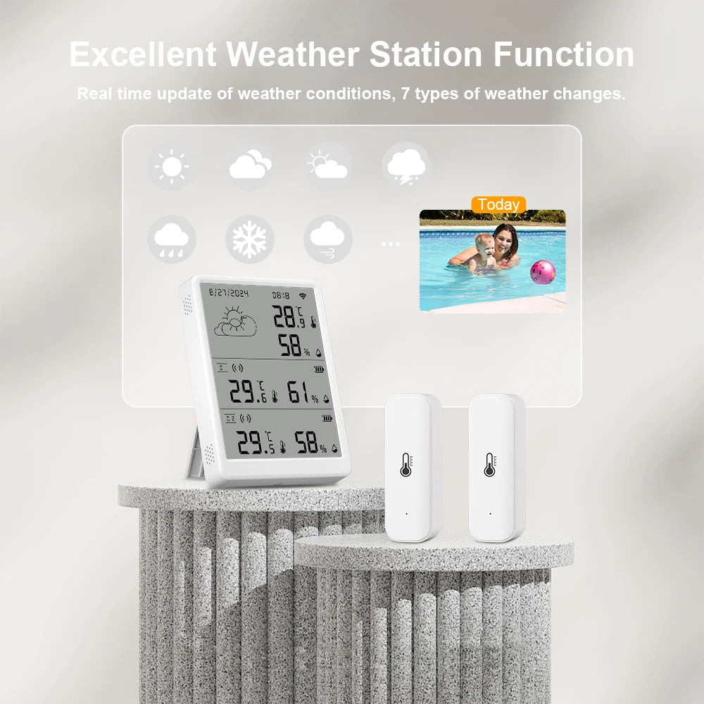 Monitor de Clima Inteligente Nuvox